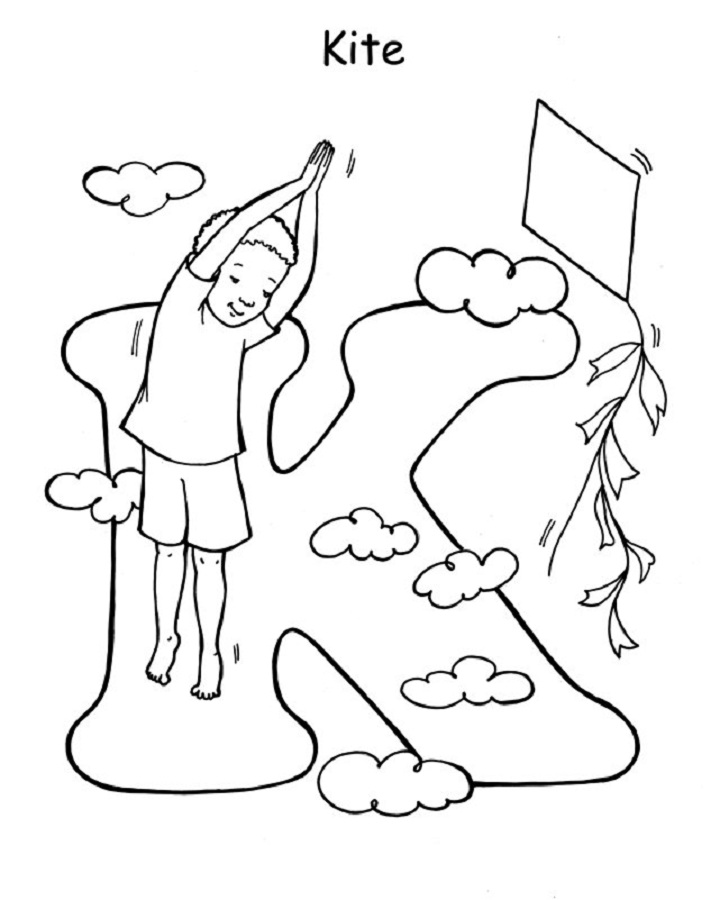 yogasana coloring pages for kids - photo #4
