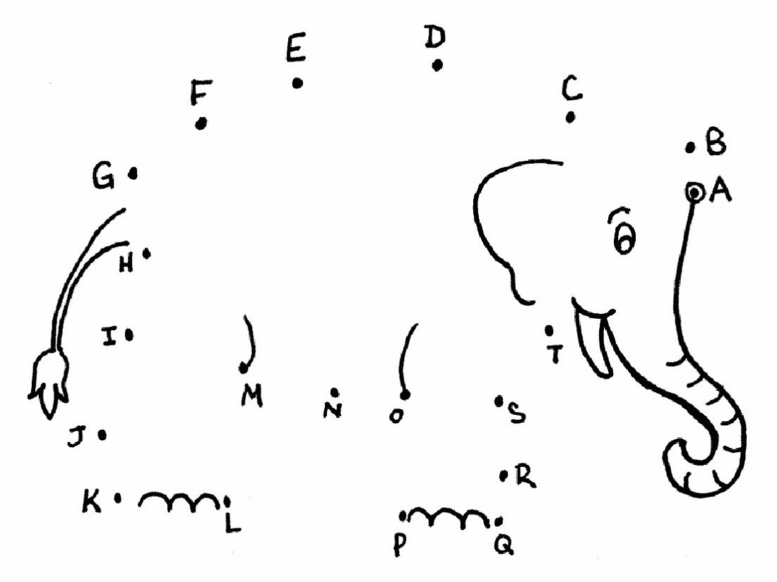 Dot to Dots Worksheets for Kindergarten dot to dots worksheets for kindergarten