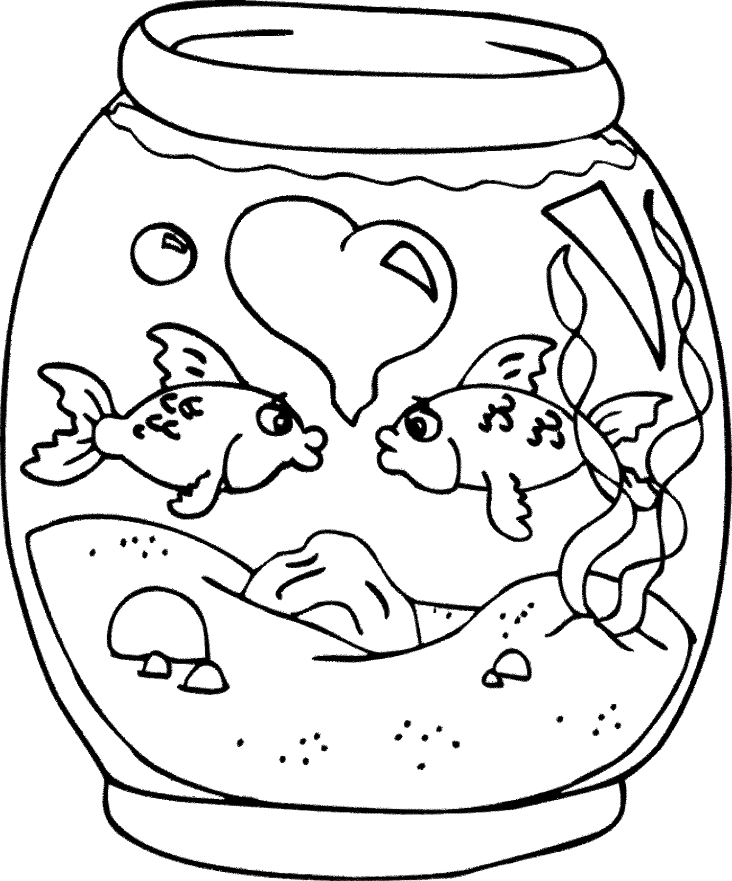 fish coloring page 2016