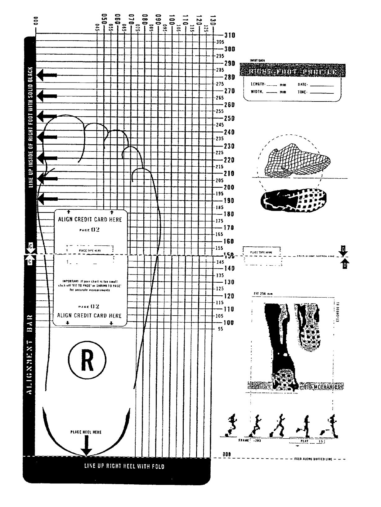 Mini Shoes Size Chart