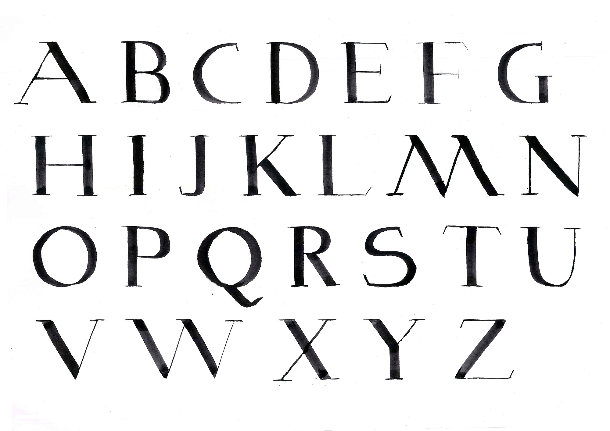 capital alphabet letters for kids