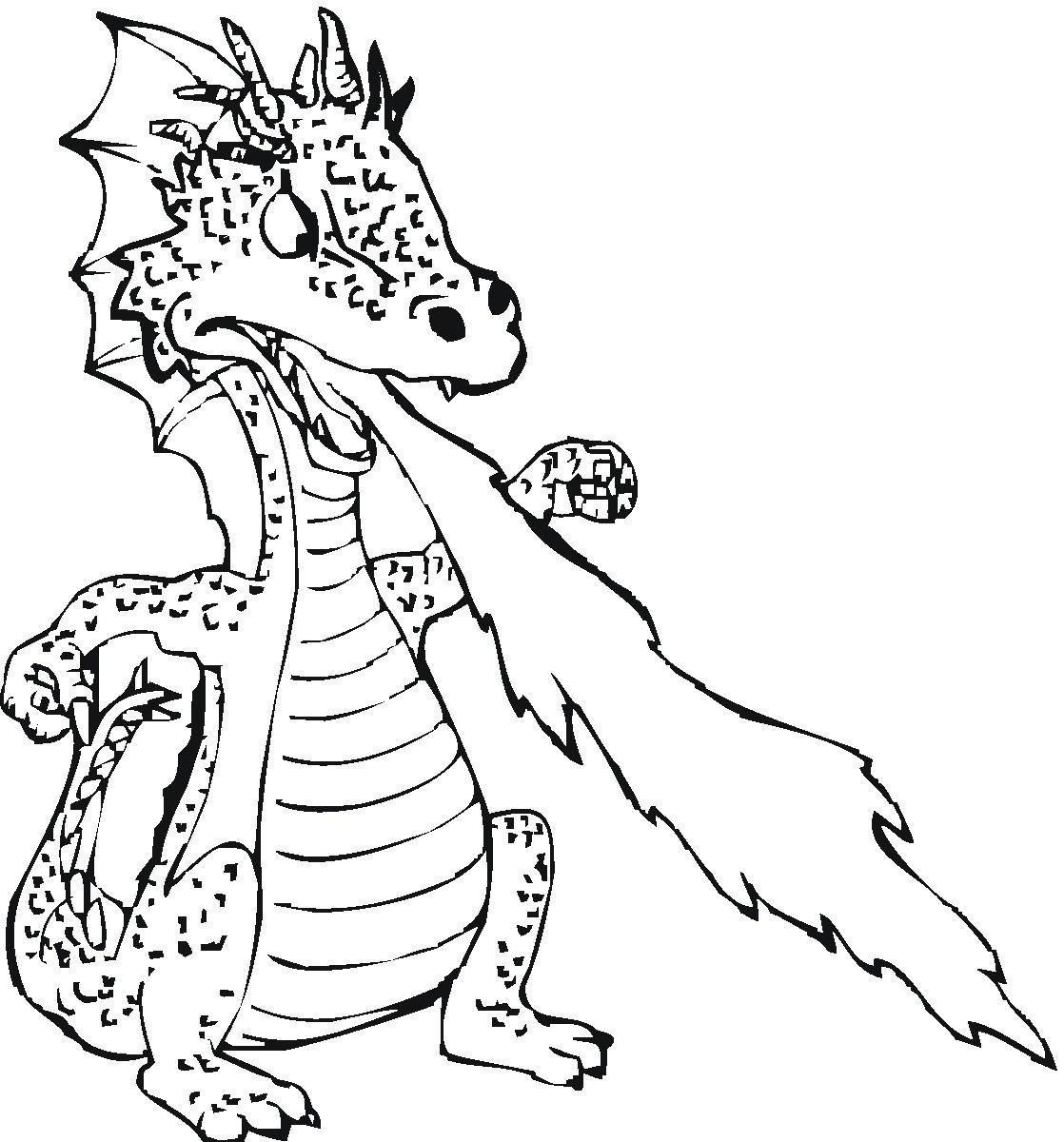 Dragon Coloring Pages Printable Activity Shelter