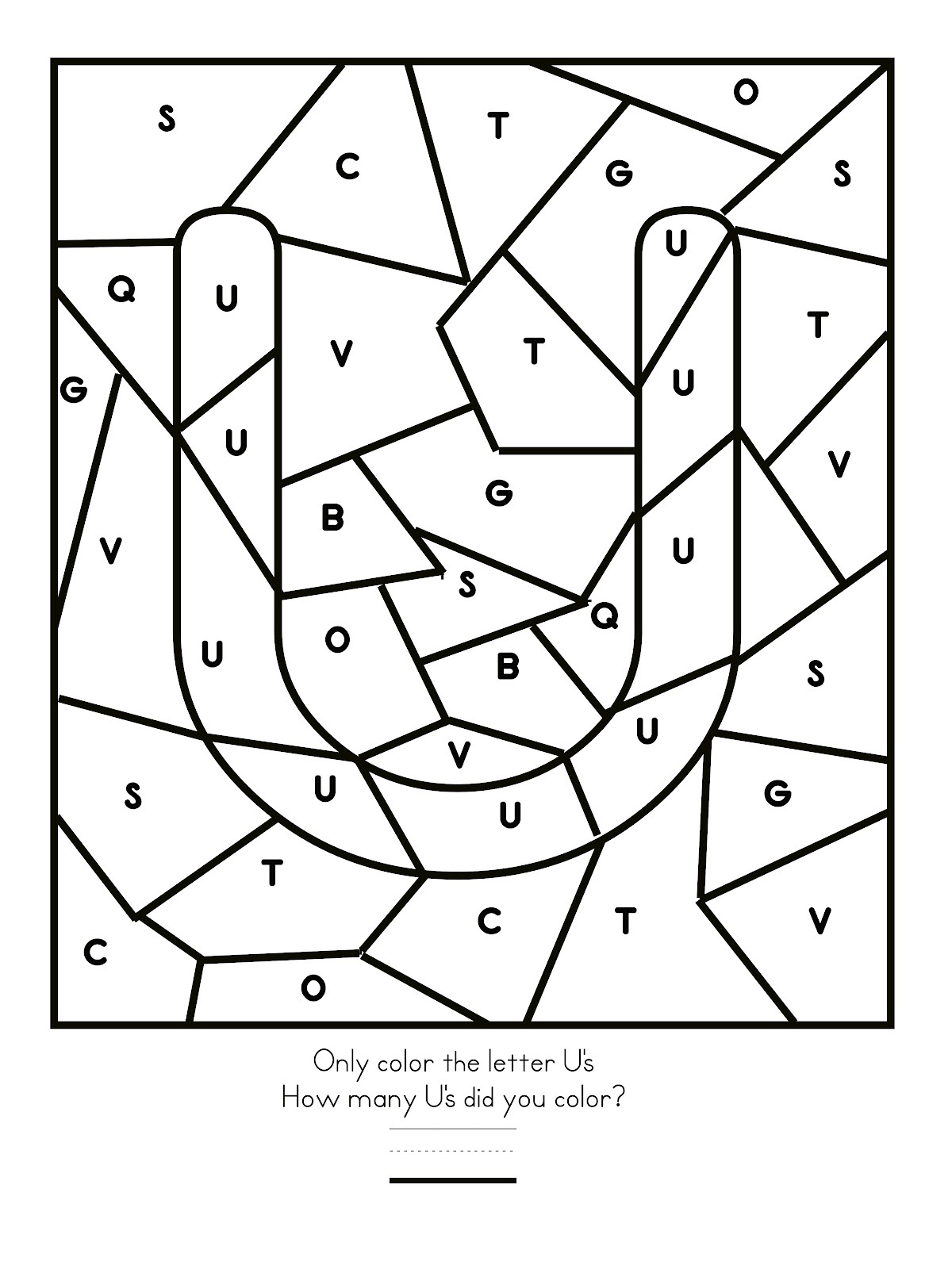 Color By Letter Pdf Pic hankering