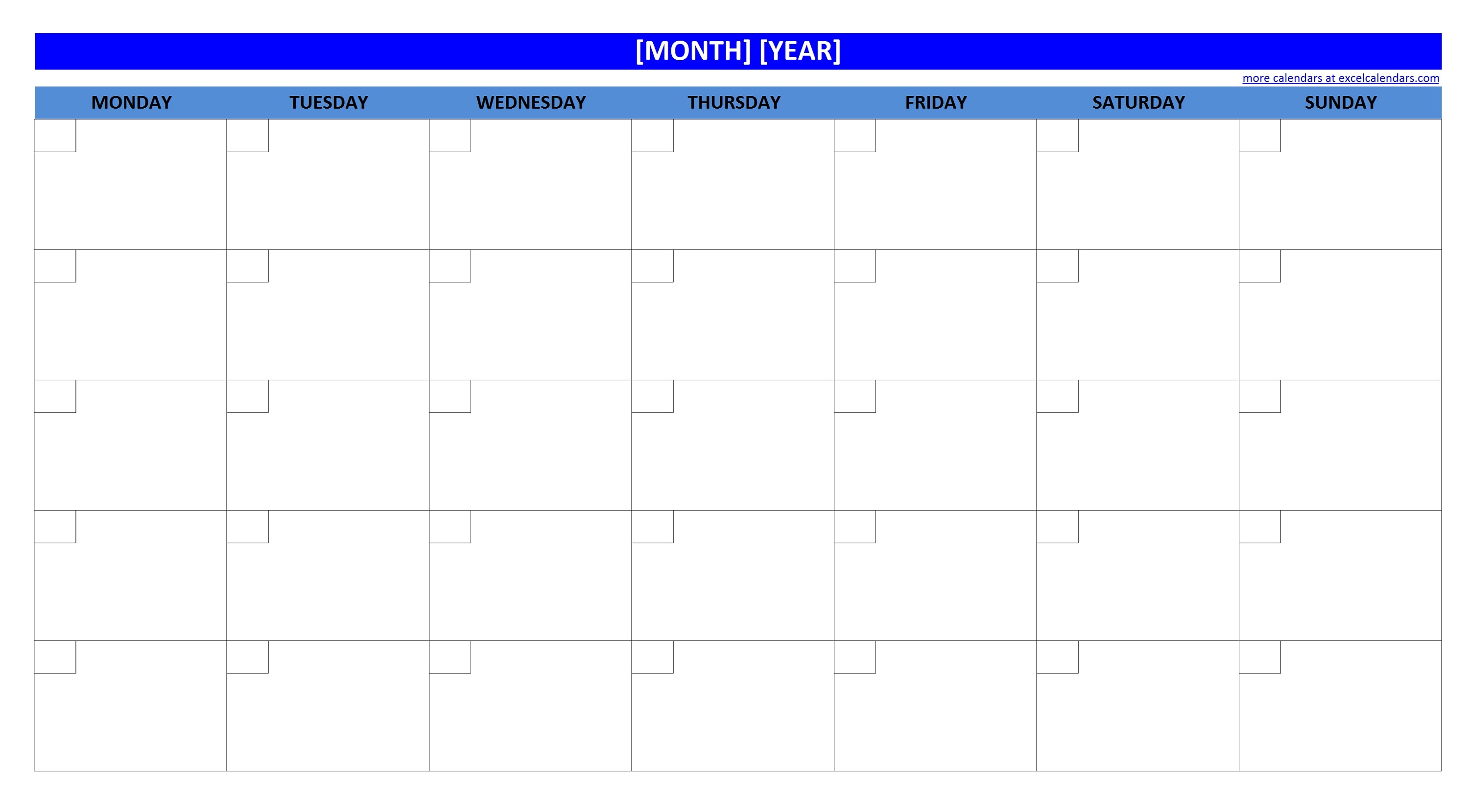 Free Printable Calendar