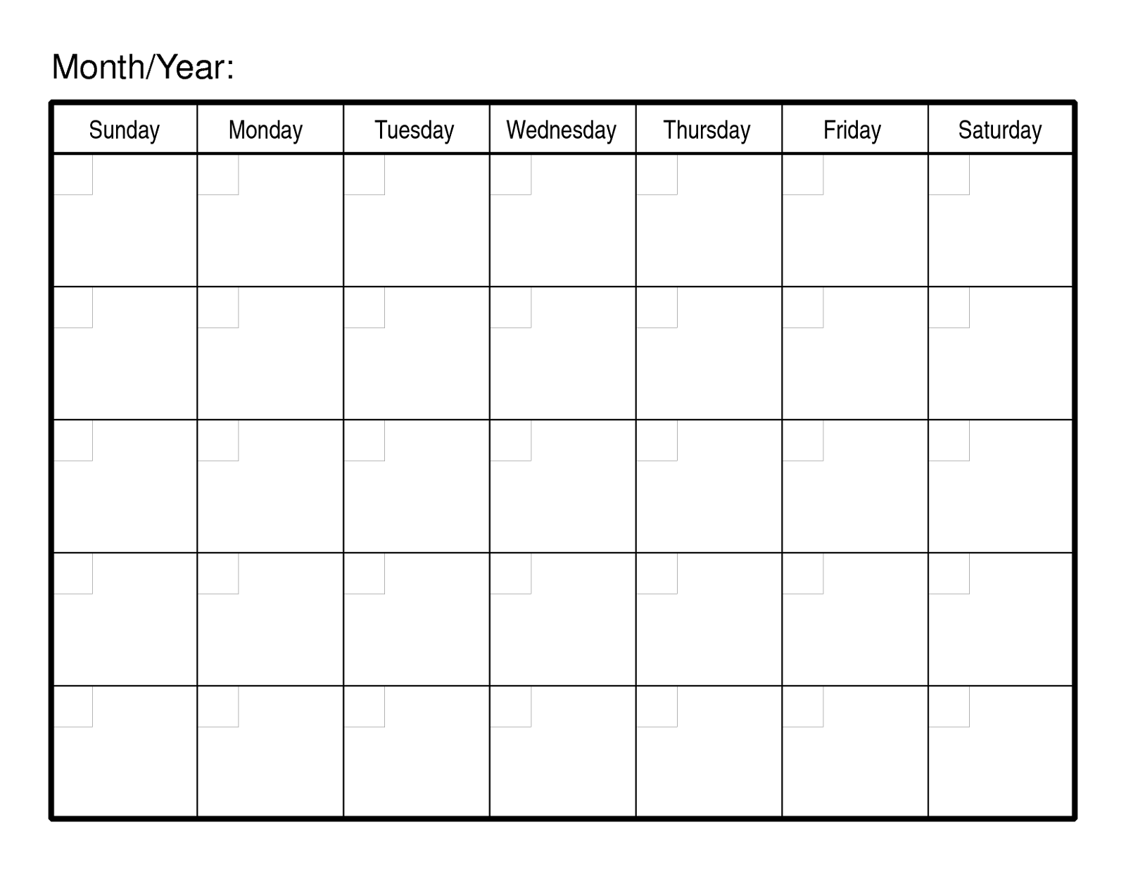 Sample Calendars to Print Activity Shelter