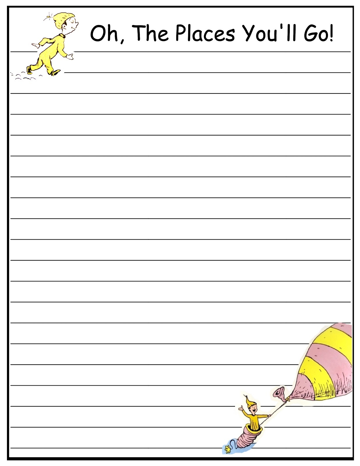 writing paper printable free