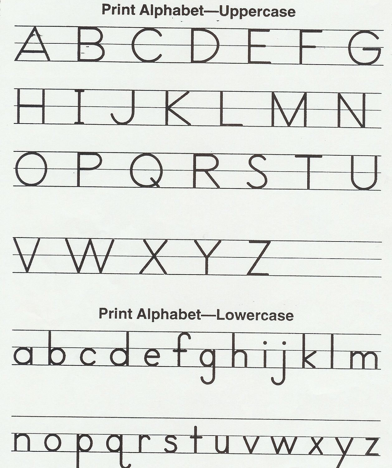 alphabet printables for kids
