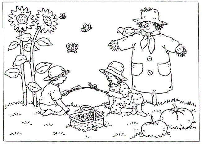 fall childre coloring pages - photo #21