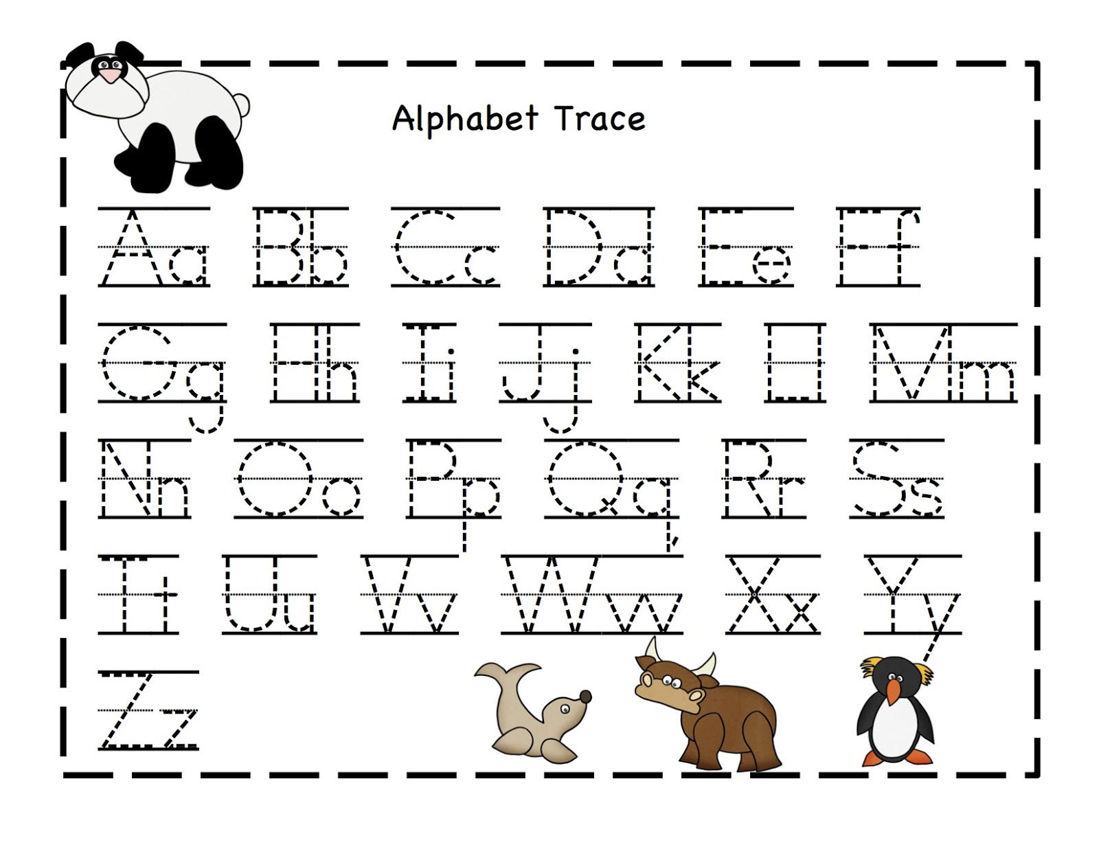 free printable letters for practice