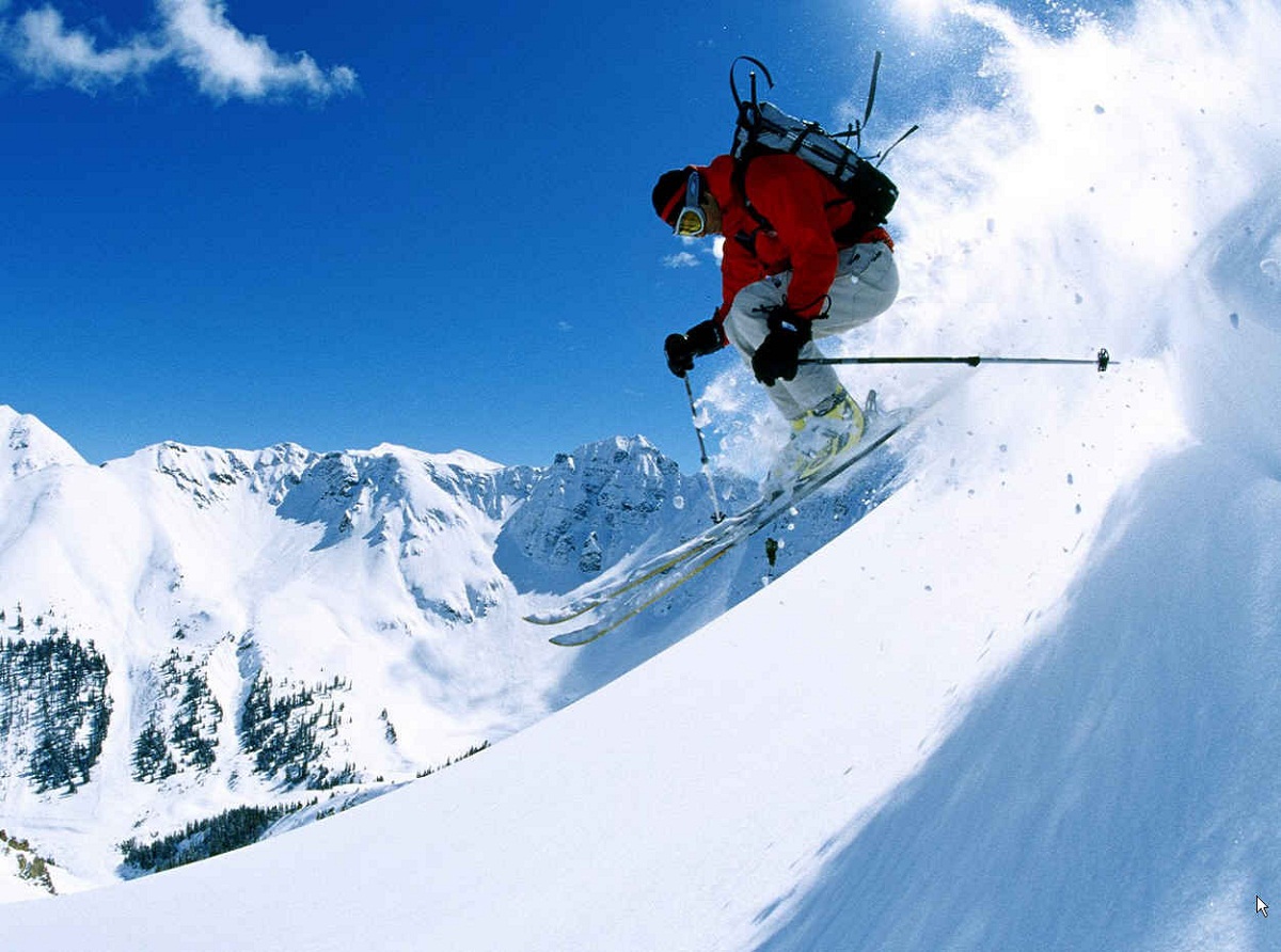 pictures of skiers cool