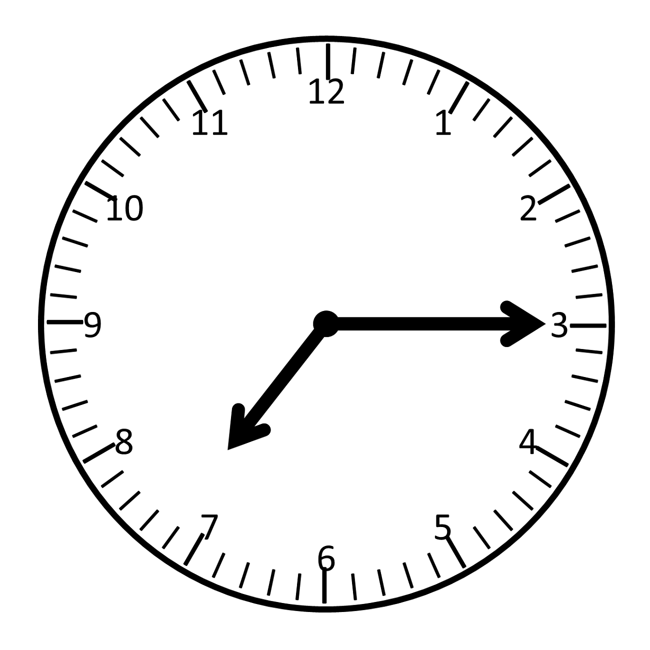 clock face template design