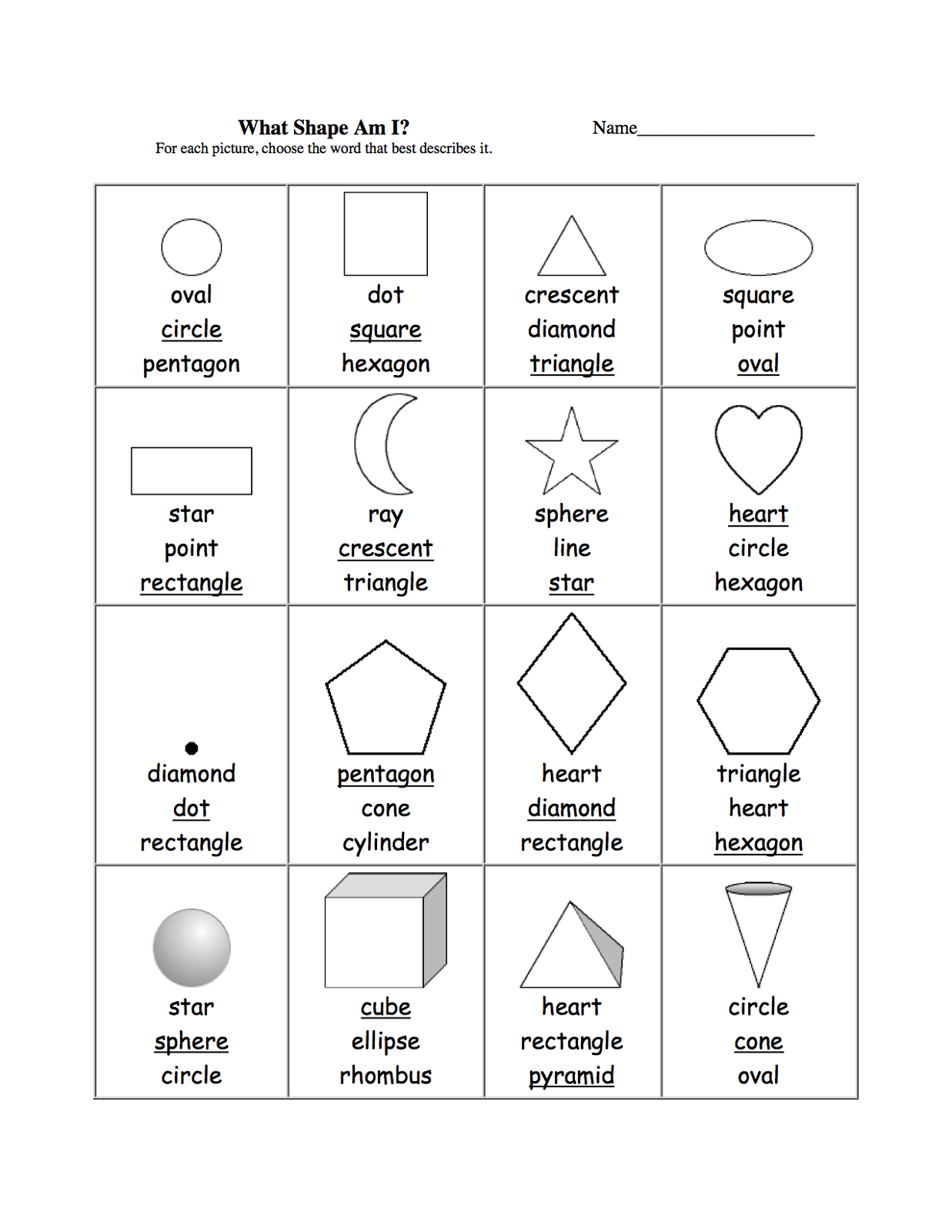 Color by Shapes Worksheets | Activity Shelter
