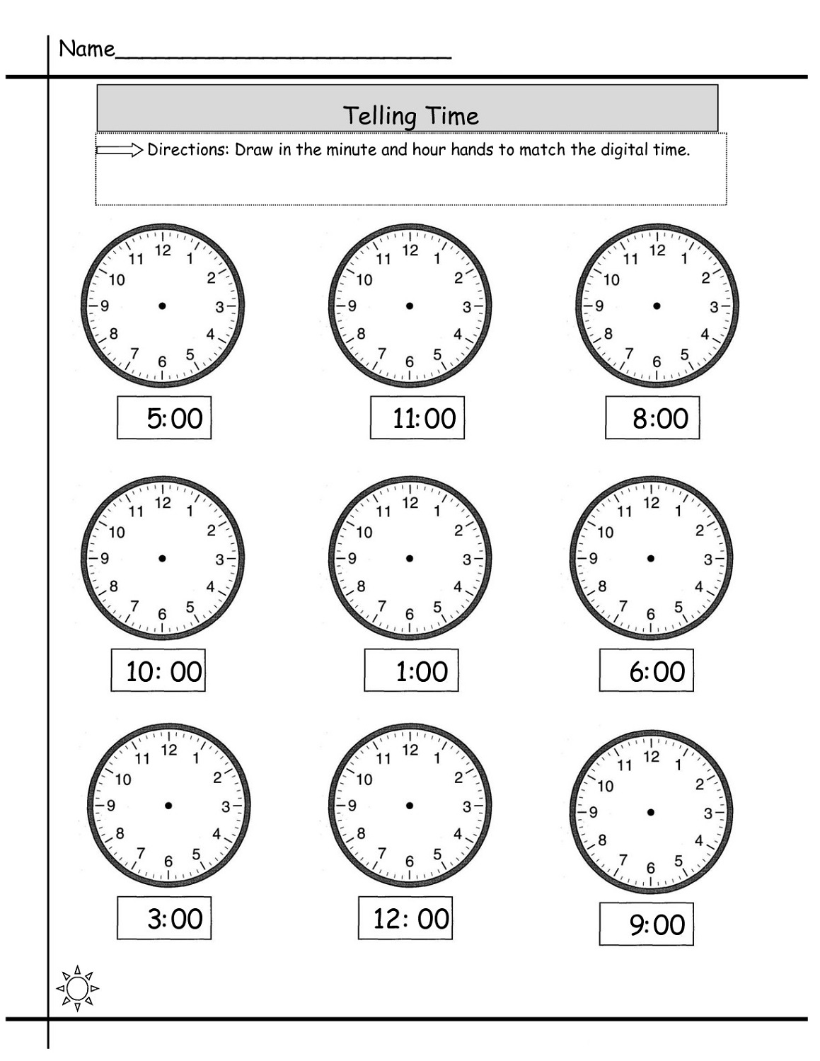 easy elapsed time worksheet exercise