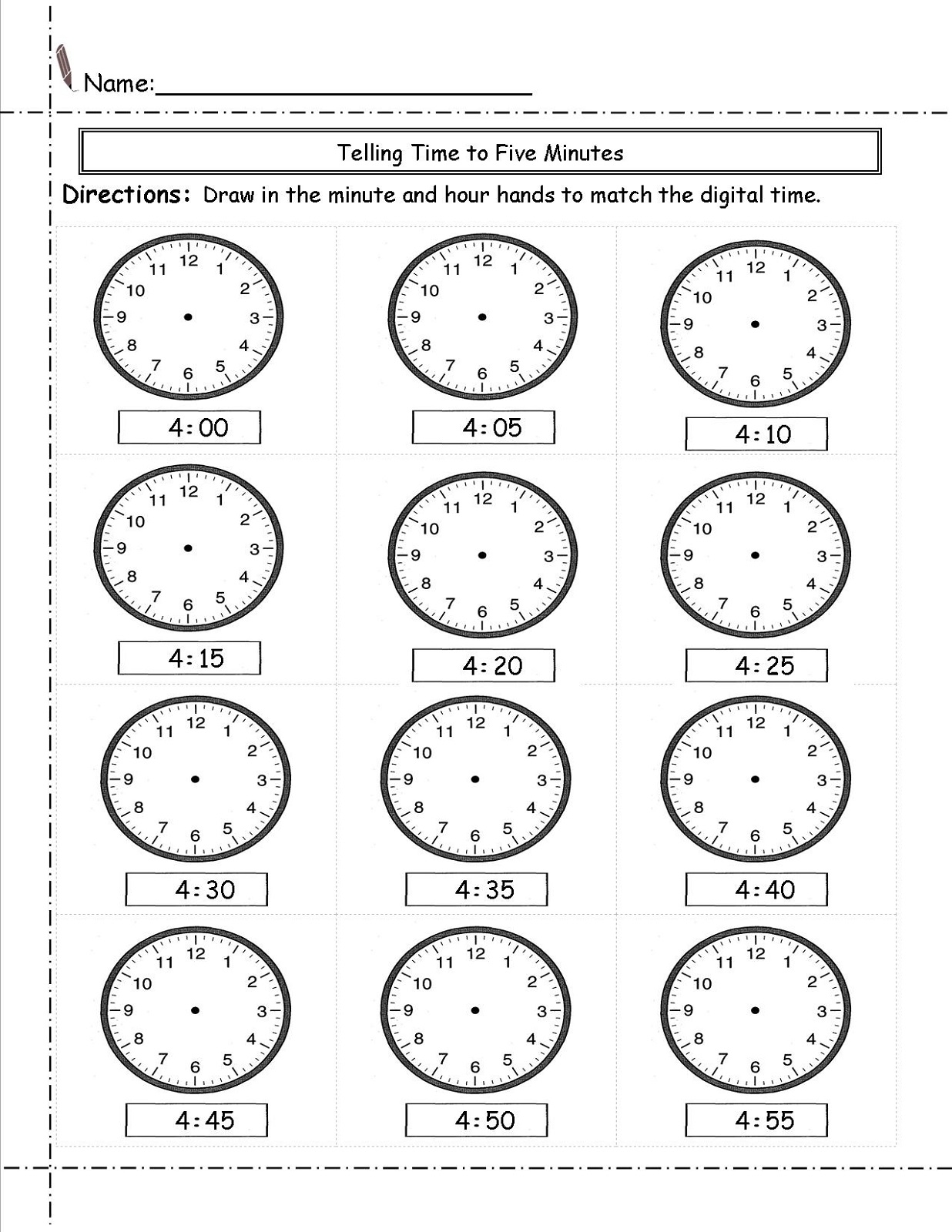 free elapsed time worksheet for students