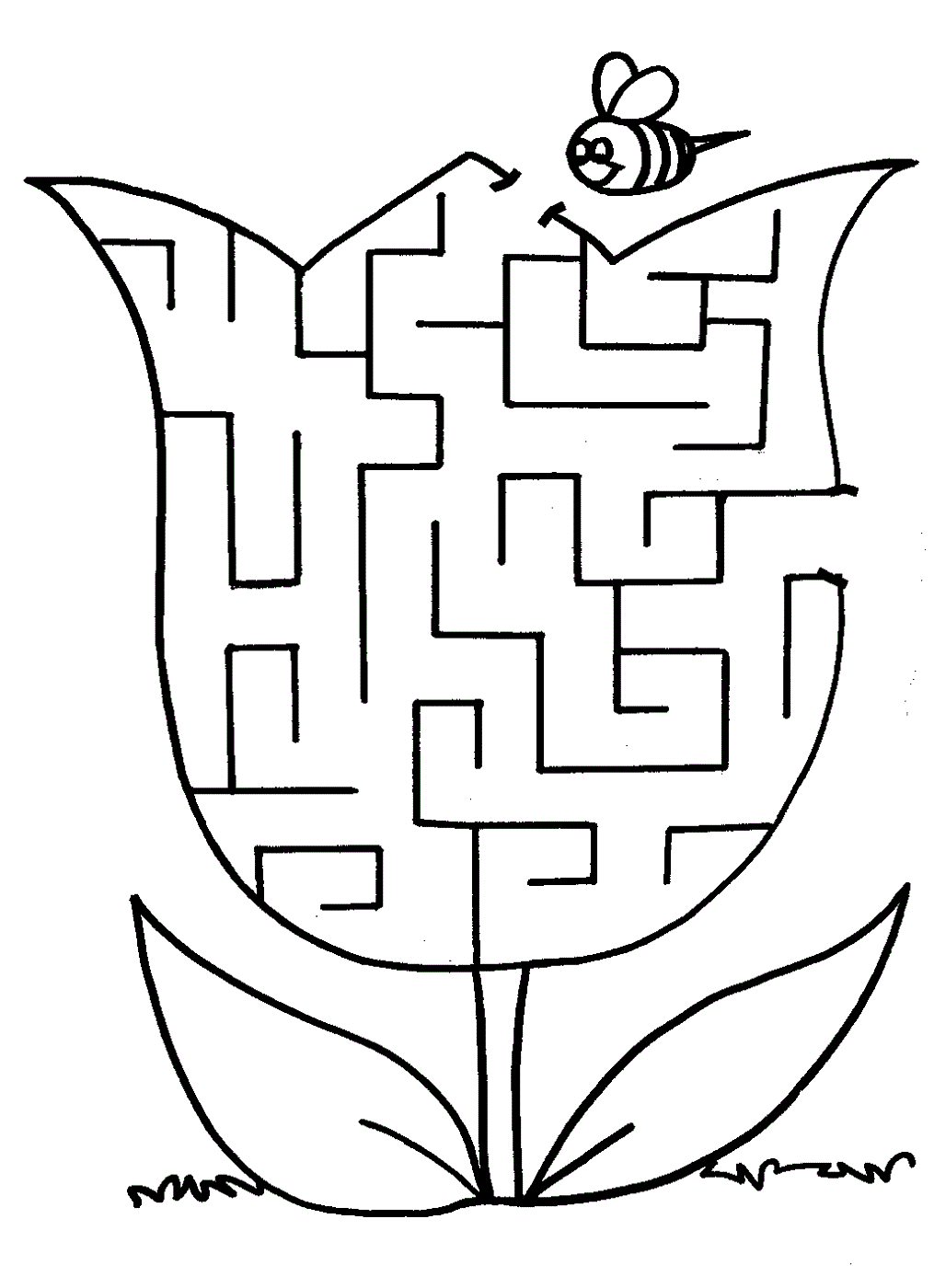 Activity Sheets For Kids Mazes