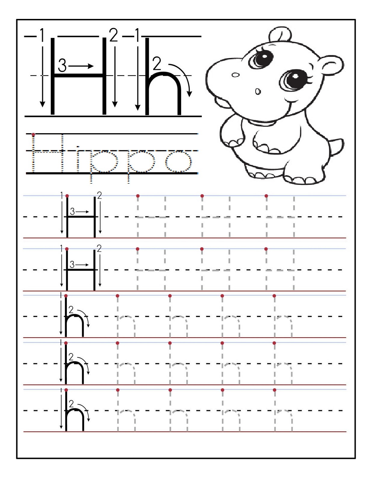 Preschool Alphabet Worksheets Activity Shelter