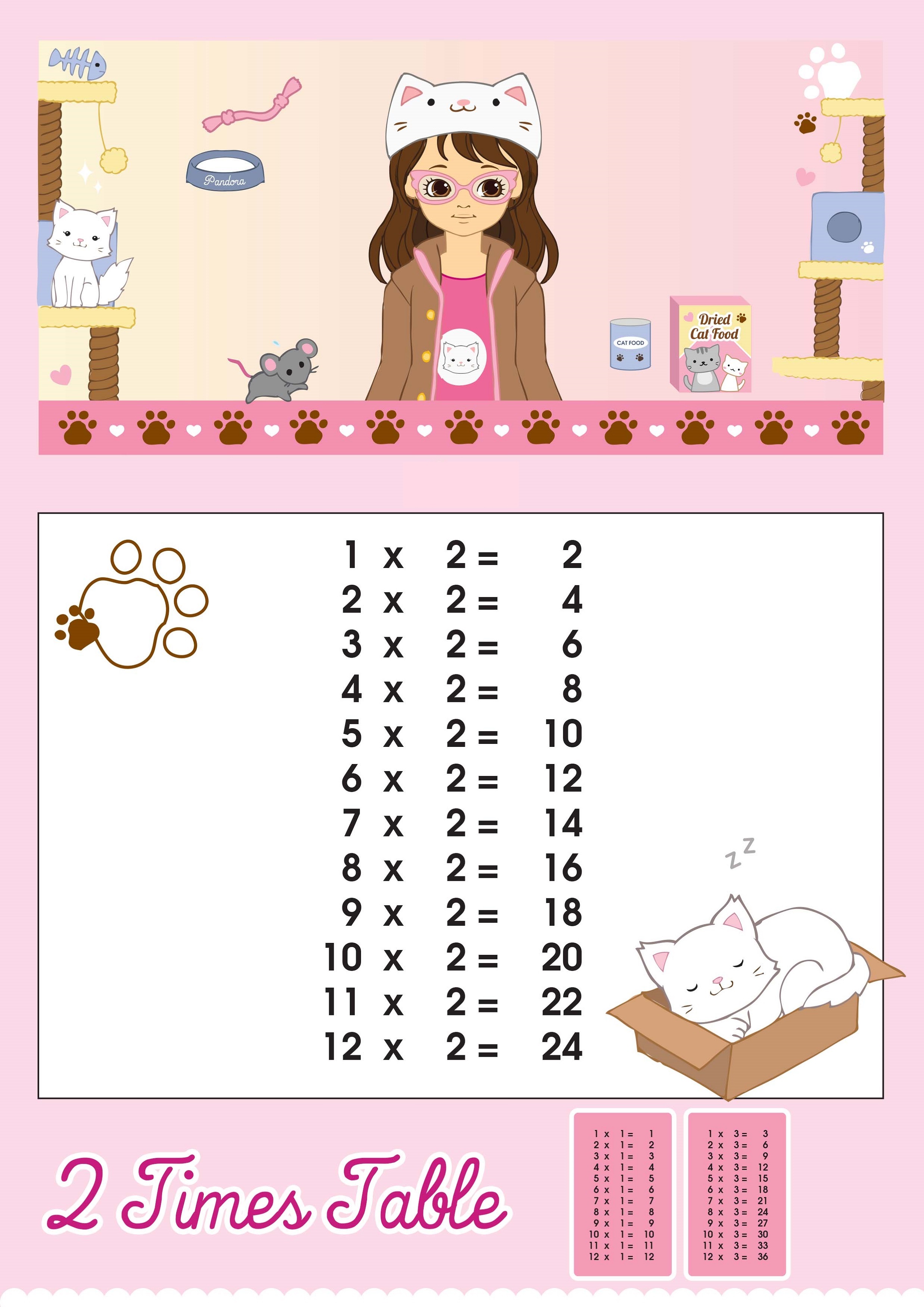 printable times table chart for children