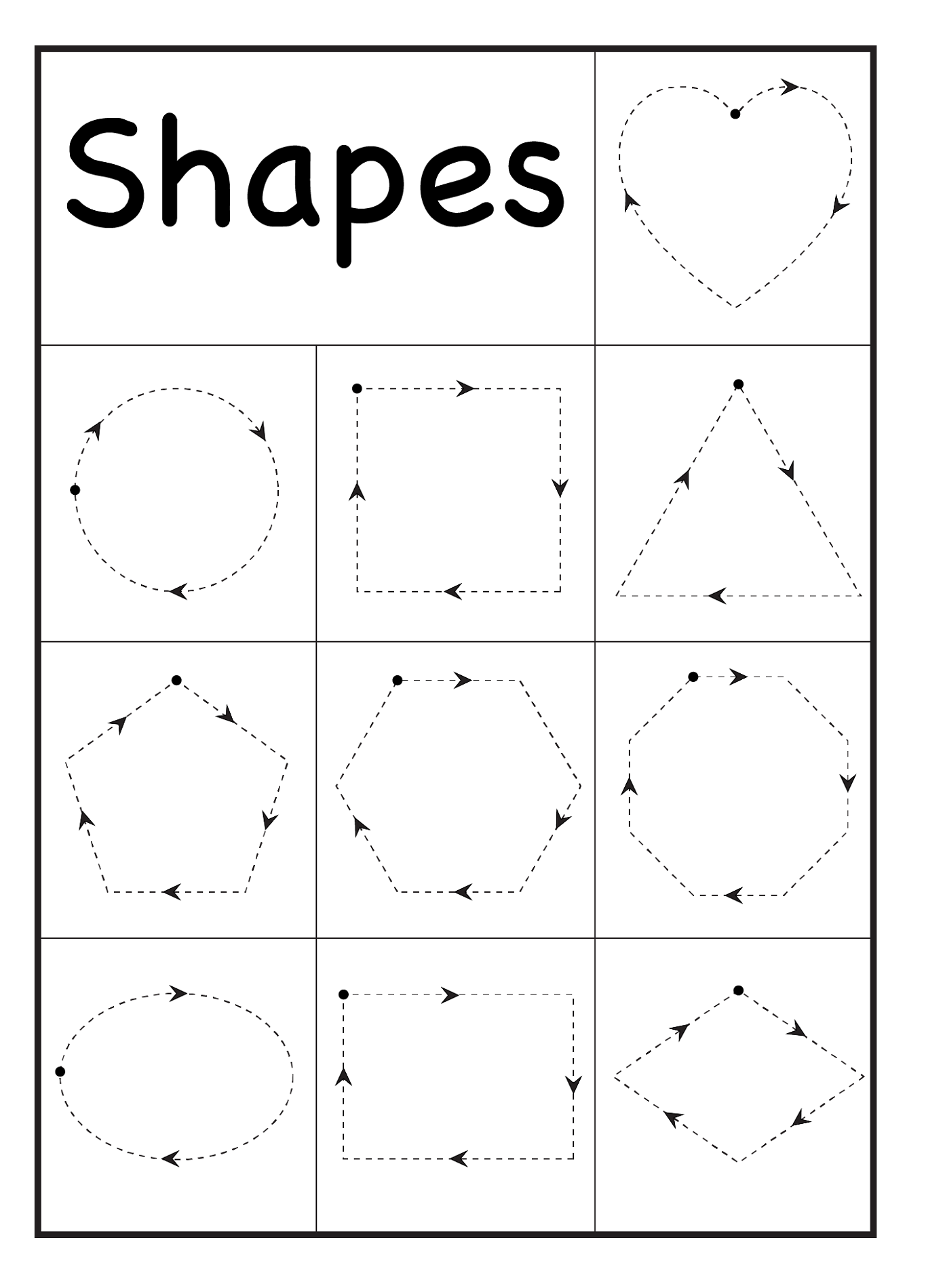 Worksheets For 2 Years Olds Activity Shelter