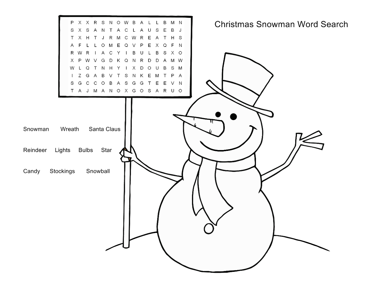 worksheets for 5 year olds word search