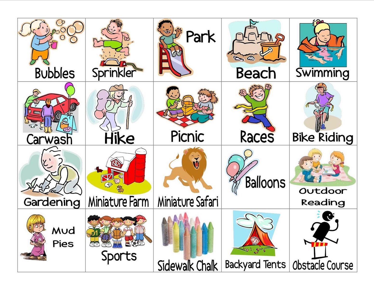 worksheets for fun vocabulary