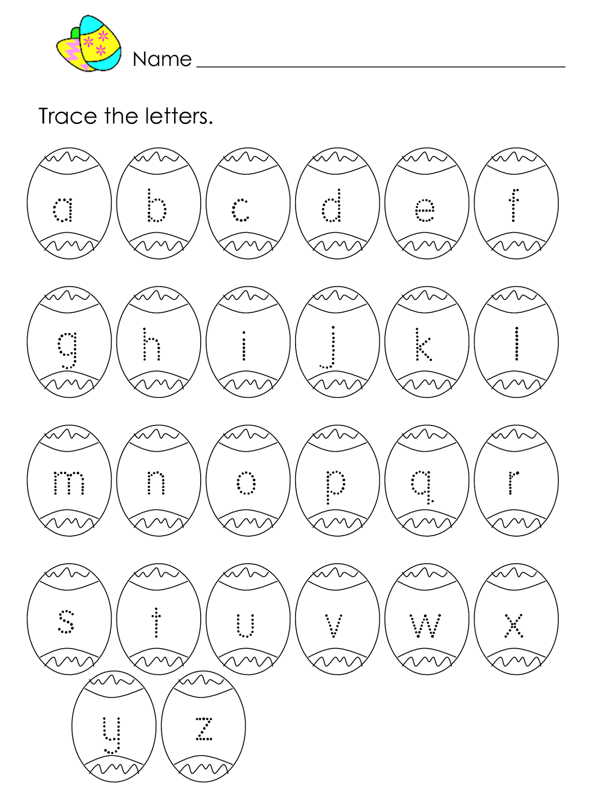 abc traceable worksheets exercise