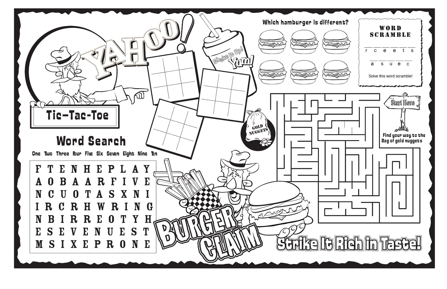 Free Printable Children S Activity Sheets
