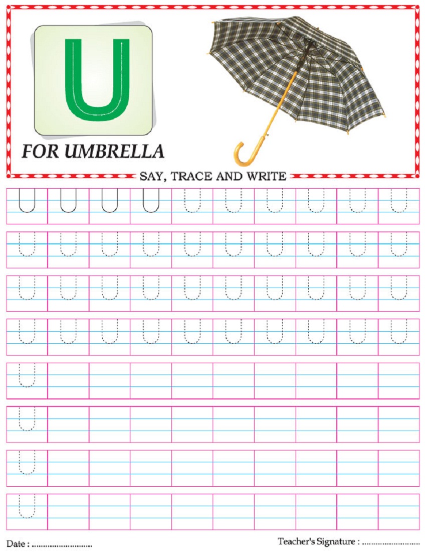 Capital Letter Worksheets To Print Activity Shelter