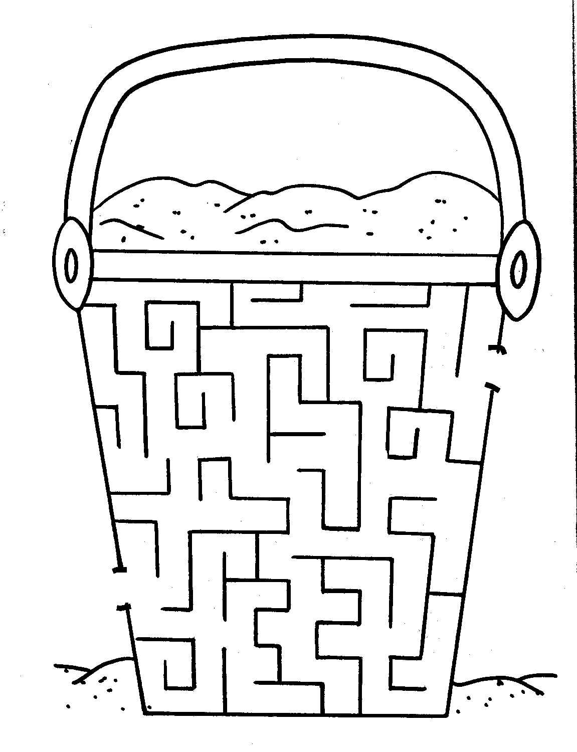 Free Printable Maze Templates