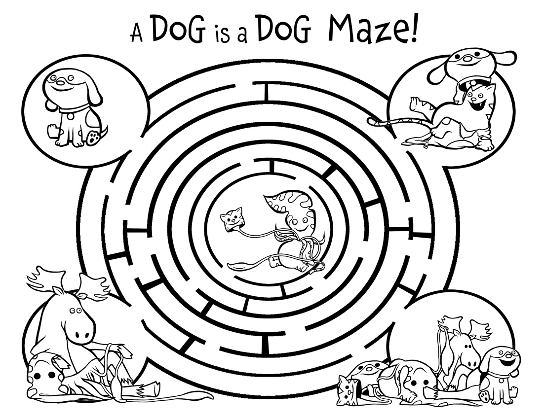 fun-mazes-for-kids-dog