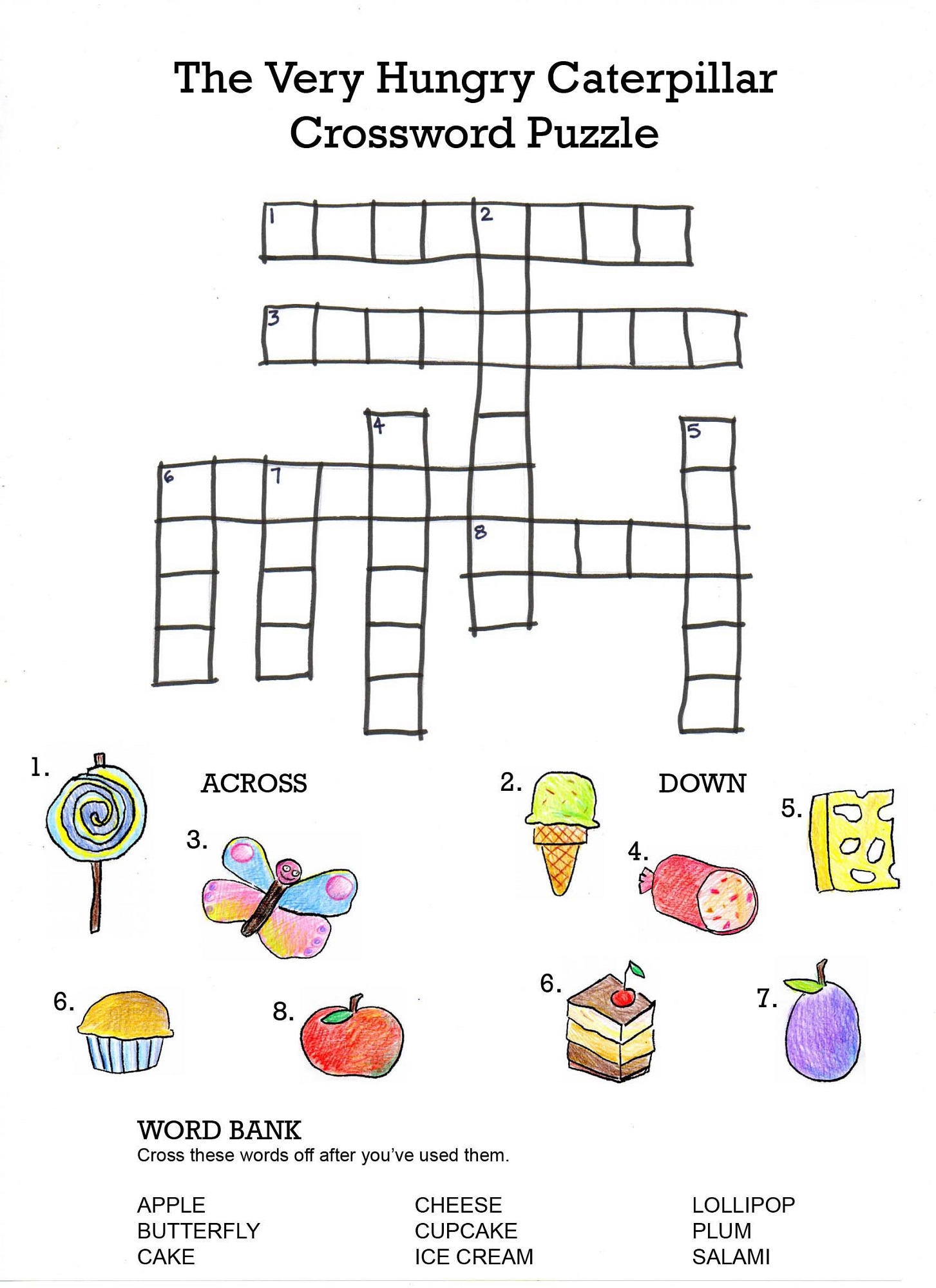 Printable Crosswords Puzzles Kids | Activity Shelter
