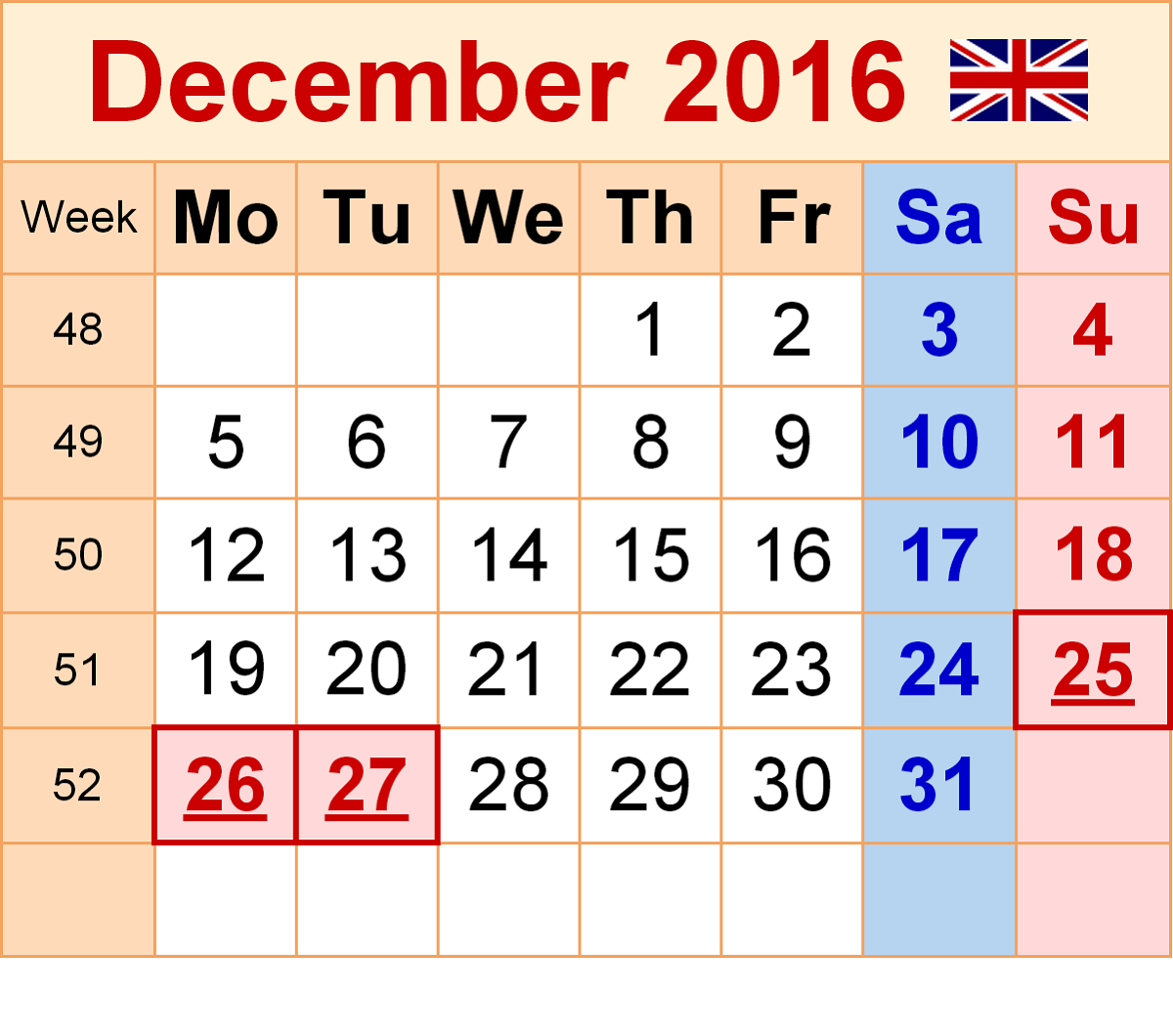 december-2016-calendar-uk