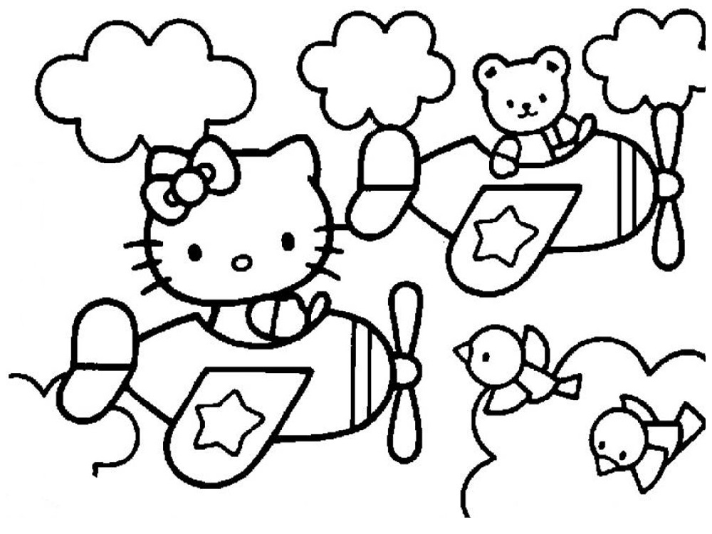 kids-activity-pages-hello-kitty