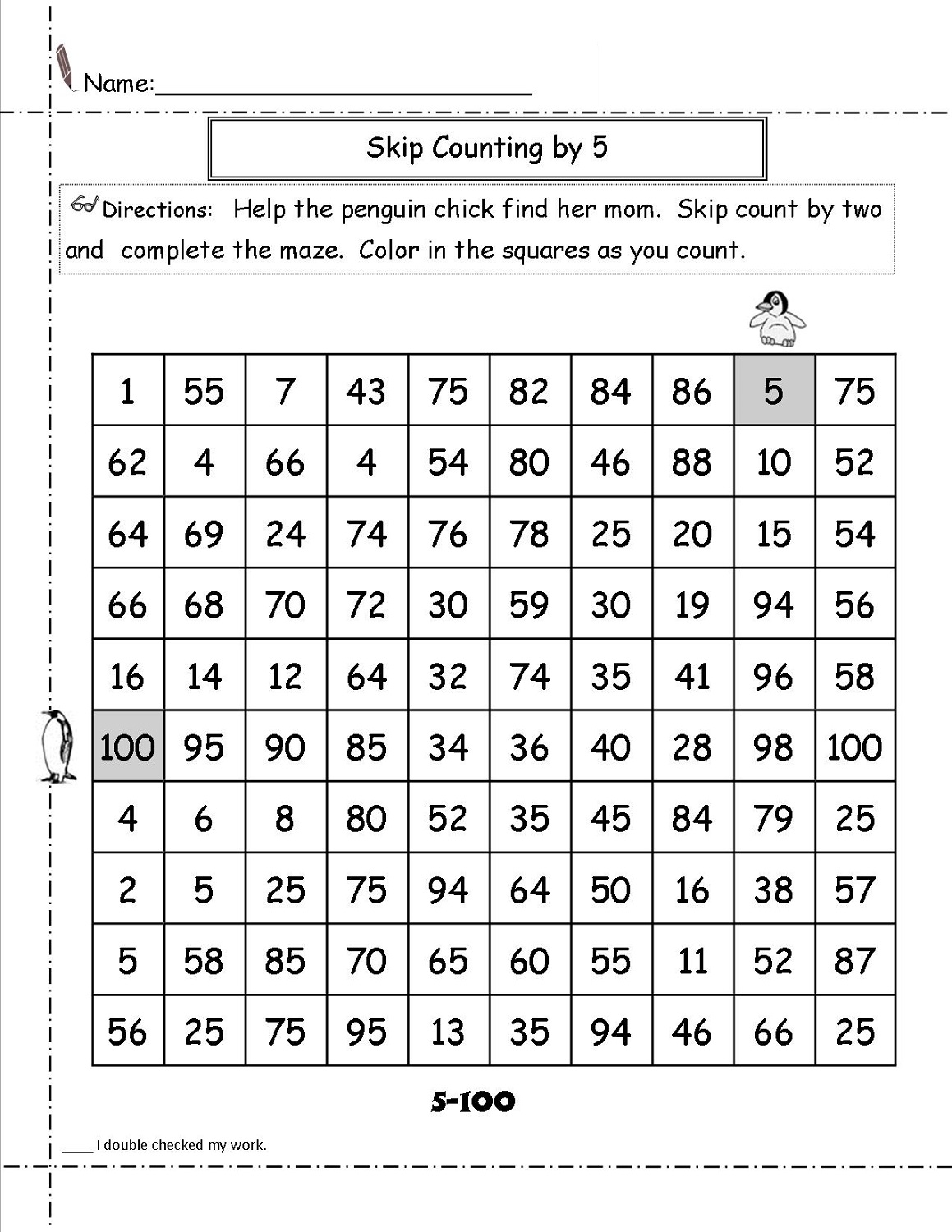 math-maze-worksheets-penguin