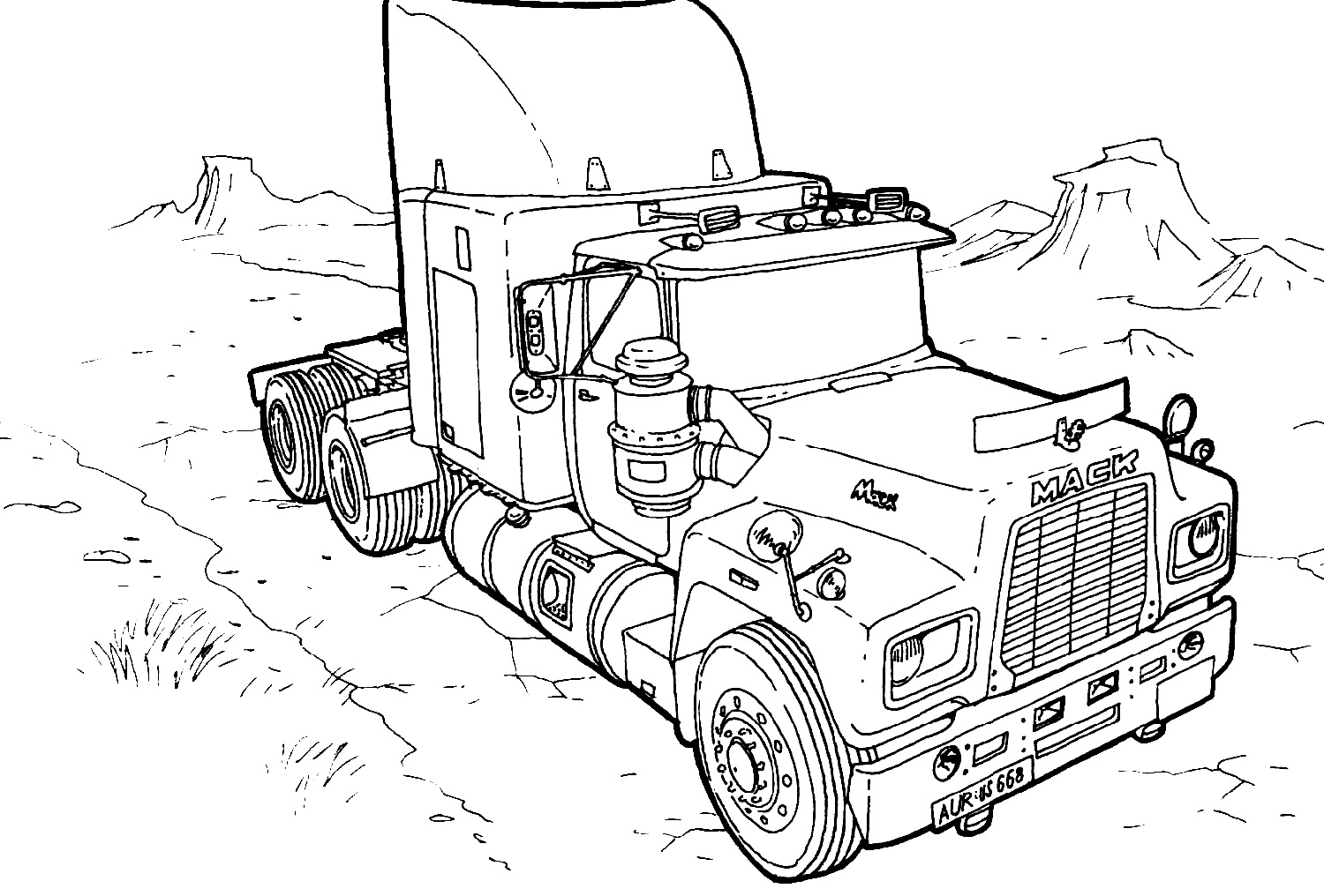 truck-color-pages-printable