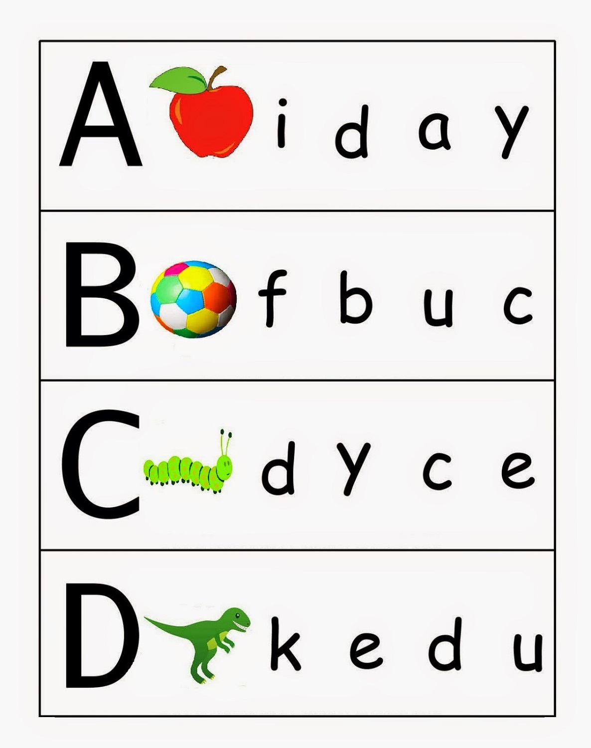 uppercase-and-lowercase-worksheets-children