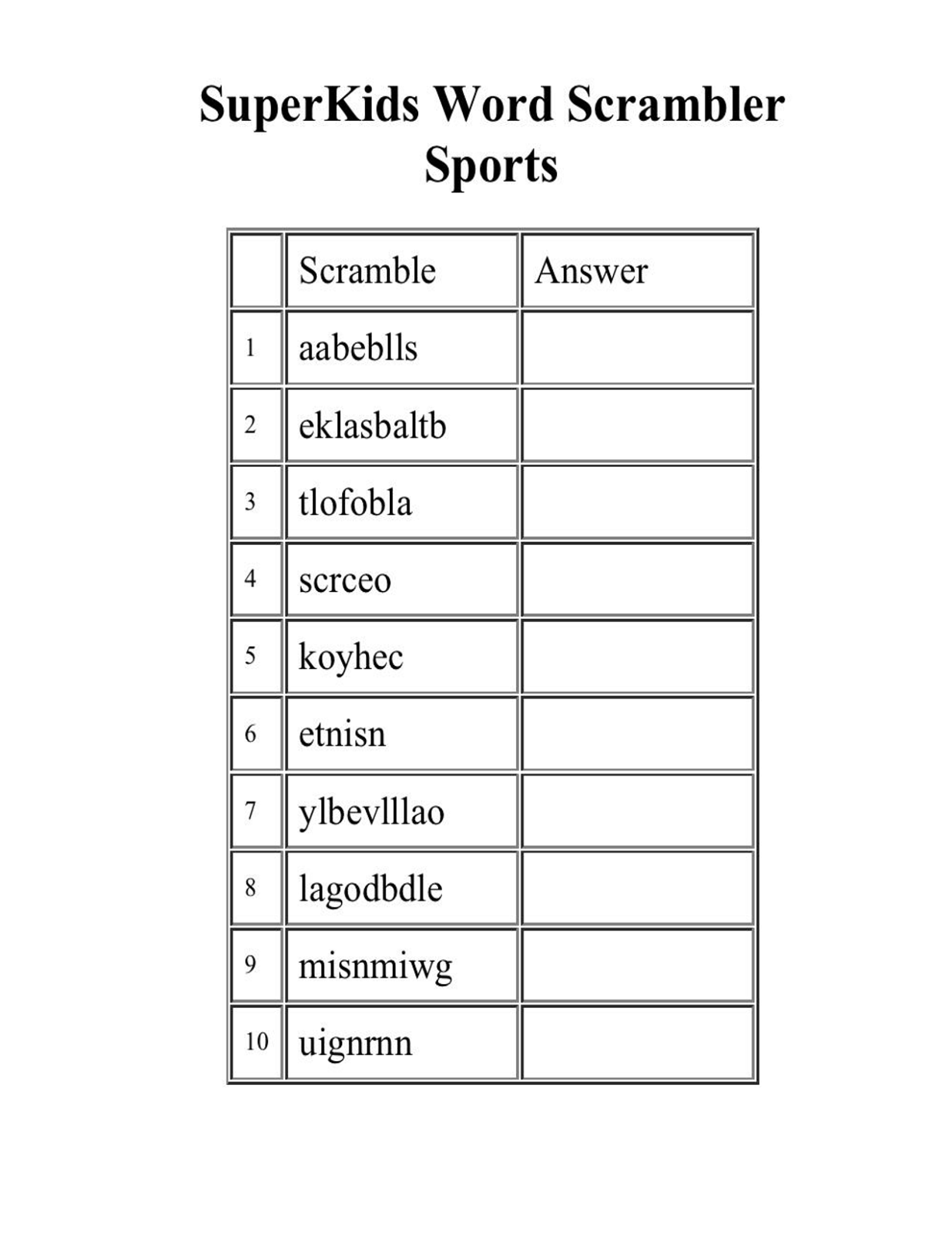 word-scramble-worksheet-sport