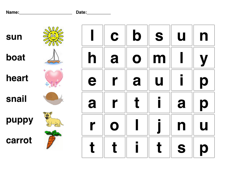 word-searches-for-children-printable