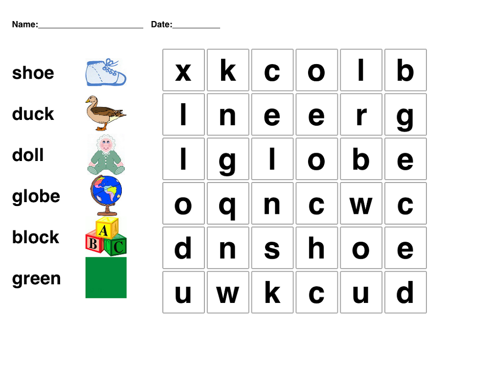 Printable Childrens Word Search printable-childrens-word-search