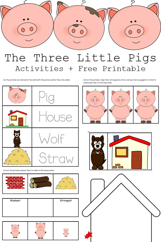 the-three-little-pigs-worksheets-printable