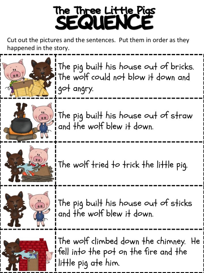 the-three-little-pigs-worksheets-sequence