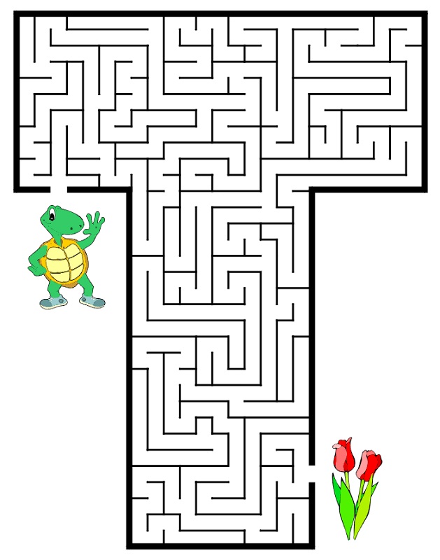 Childrens Printable Mazes
