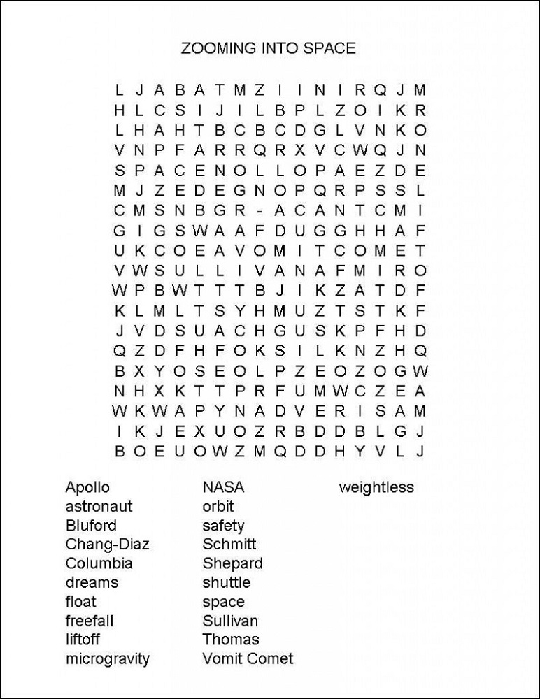 space-word-search-science