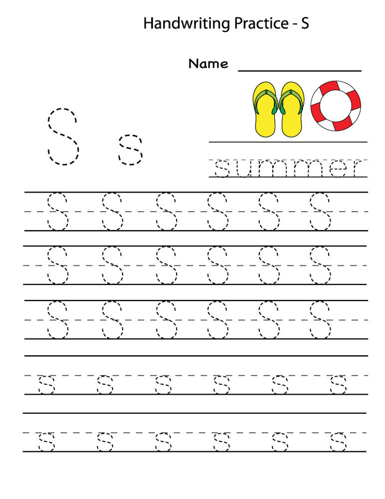 trace-letter-s-practice