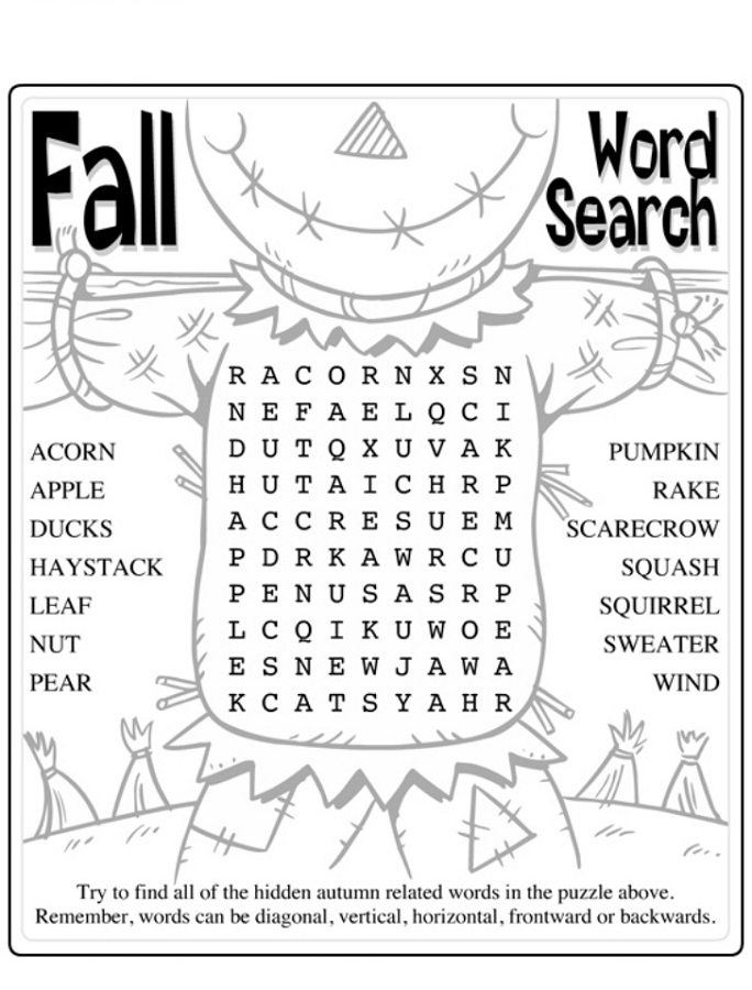 word search easy free