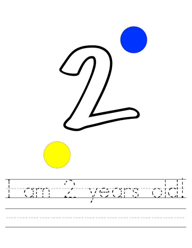 worksheets for two year olds handwriting