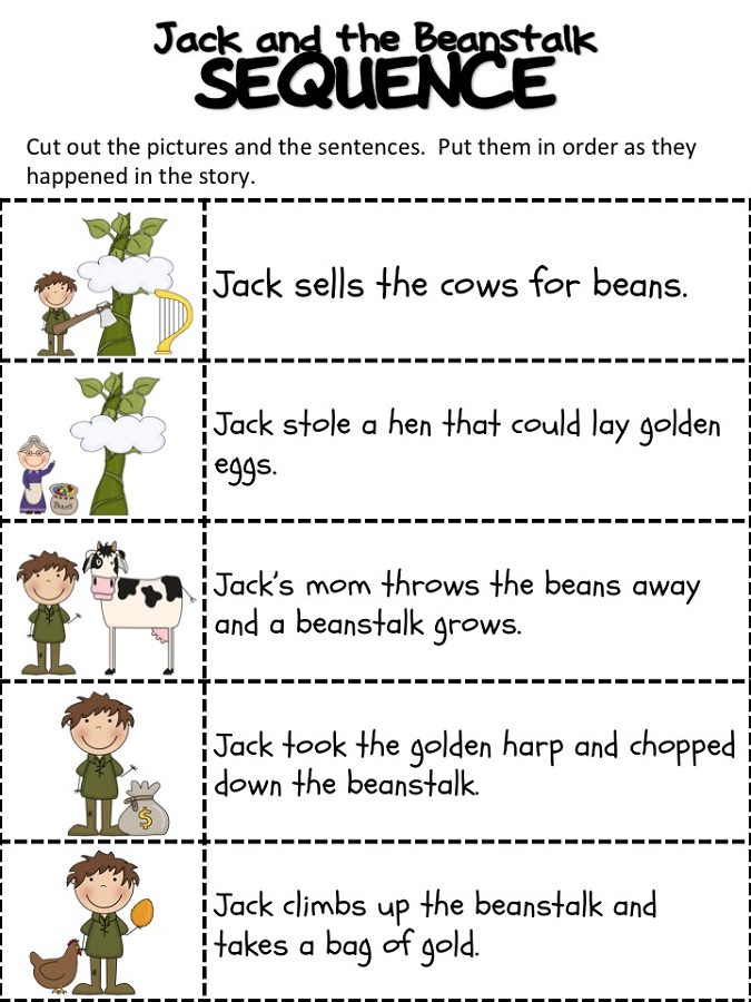 jack and the beanstalk activities pre k