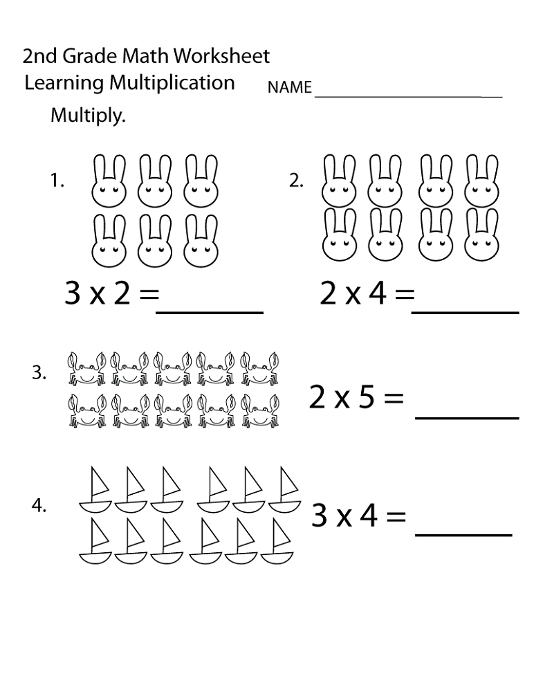 free 2nd grade math worksheets activity shelter - arrays worksheets