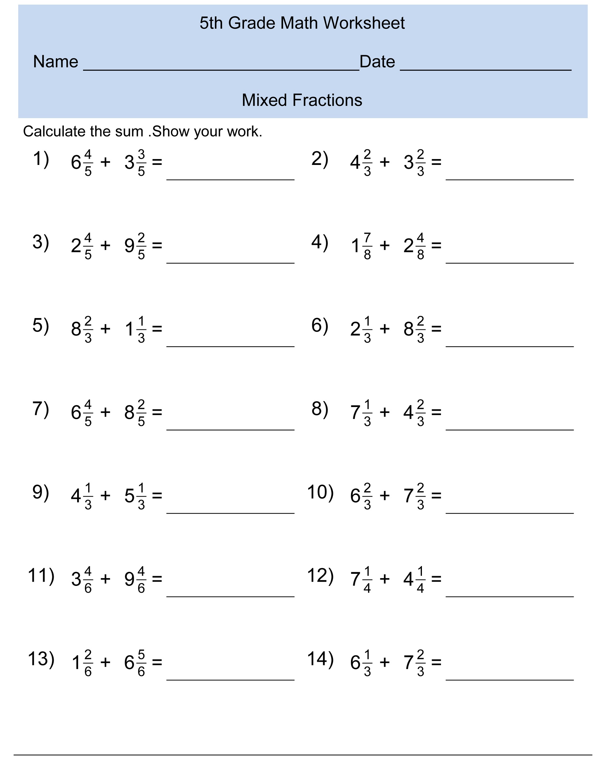 fifth-grade-worksheets