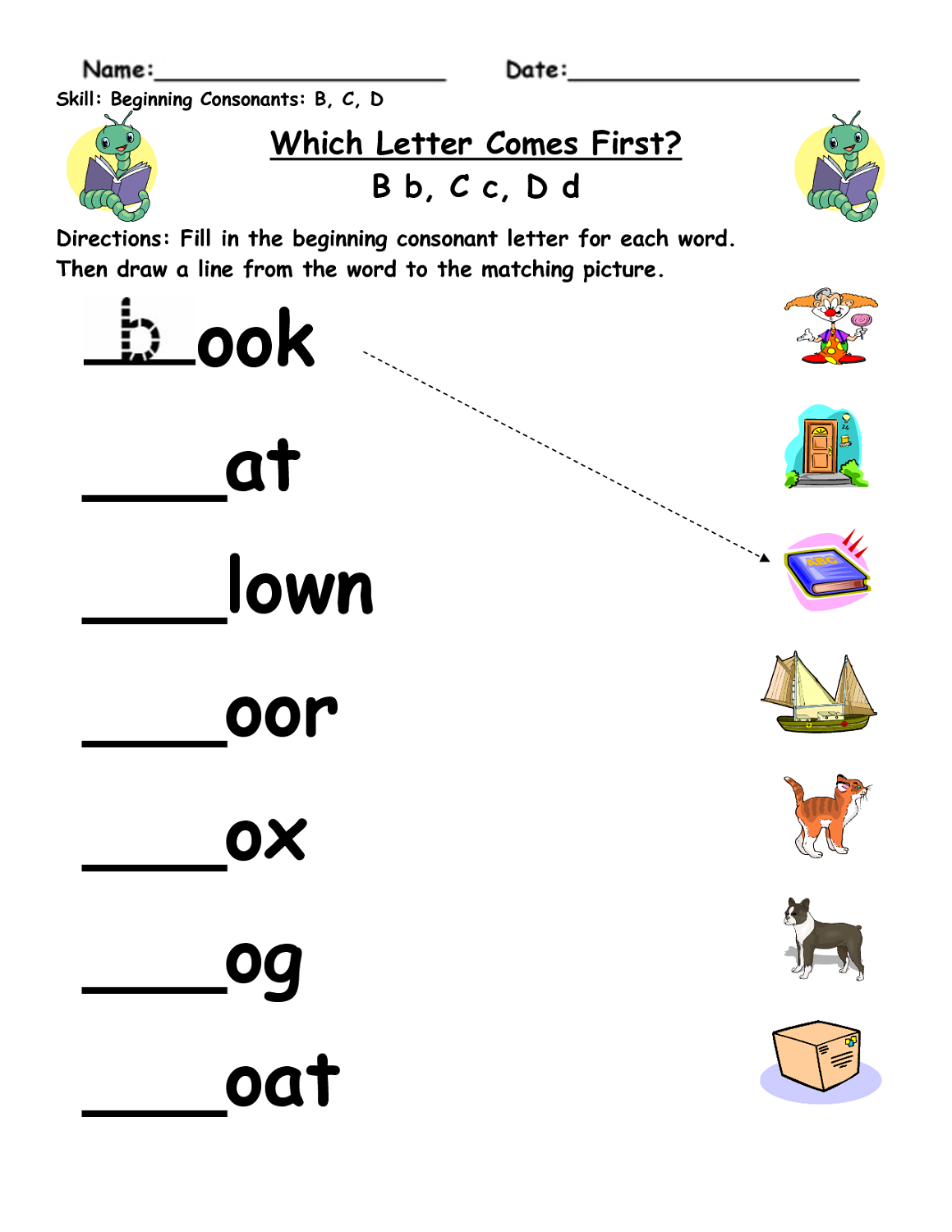 Free Printable Preschool Letter Worksheets