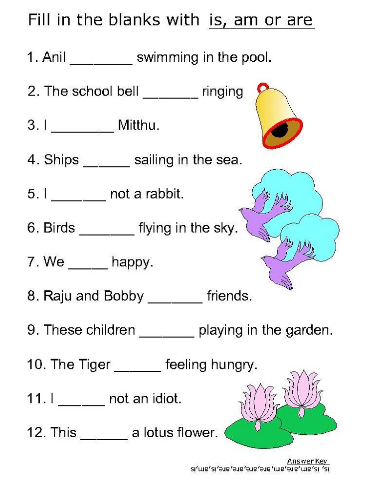 kids activity sheets words